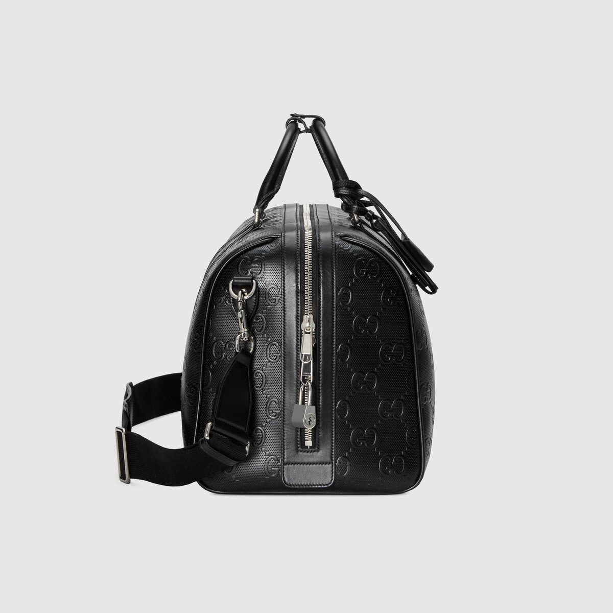 GG embossed duffle bag - 4