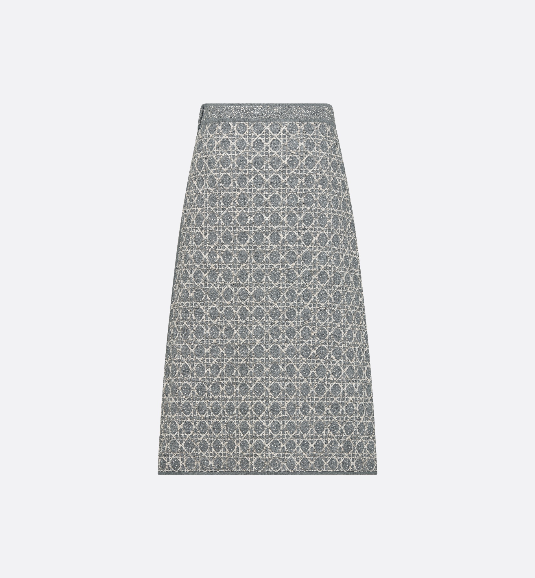 Mid-Length Macrocannage Skirt - 2