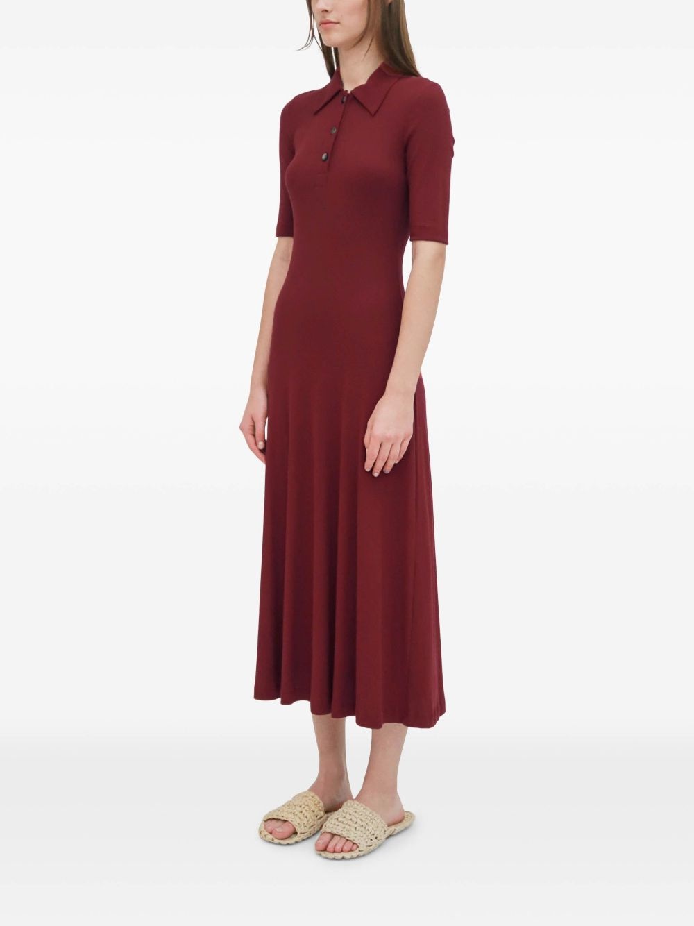 organic cotton polo dress - 4