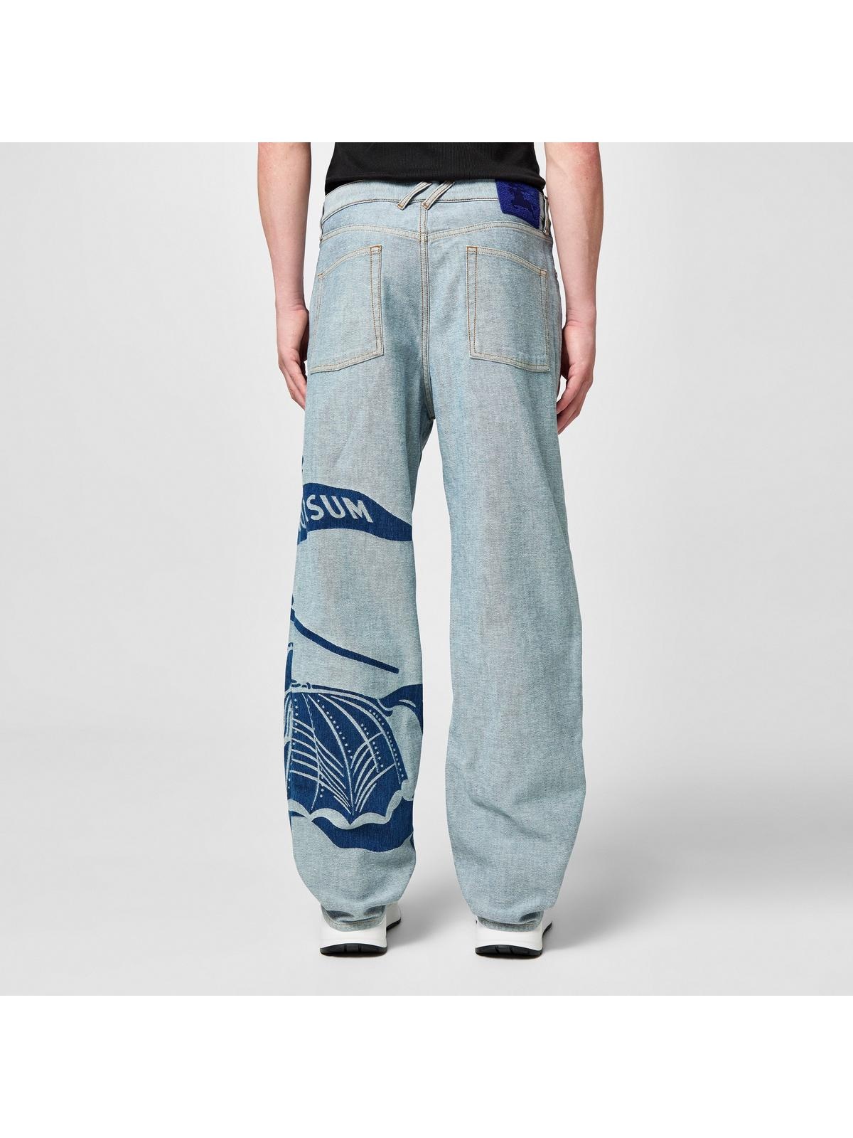 Burberry EKD OVERSIZED JEANS | cruisefashion | REVERSIBLE