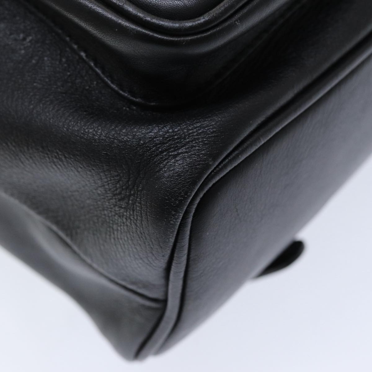 GUCCI Bamboo Backpack Leather Black - 16