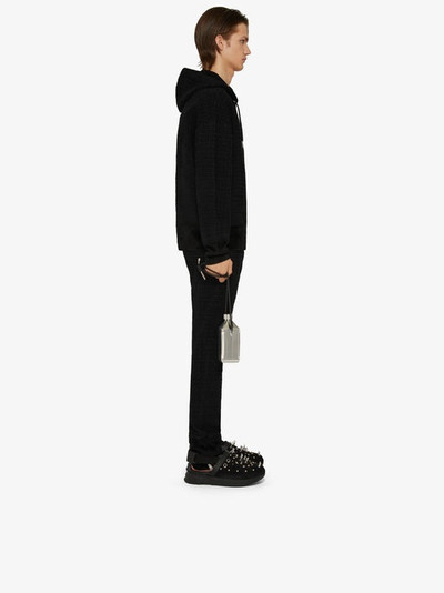 Givenchy JACKET IN 4G VELVET KNIT outlook