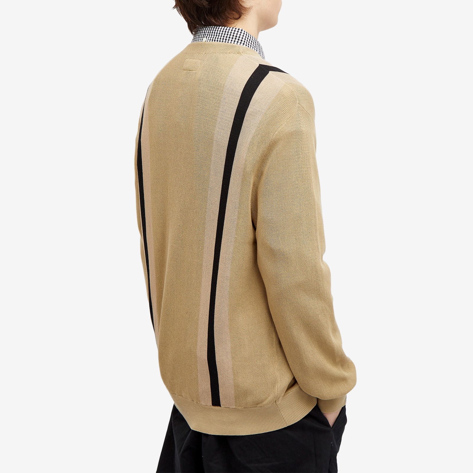 Beams Plus Stripe Cardigan - 3