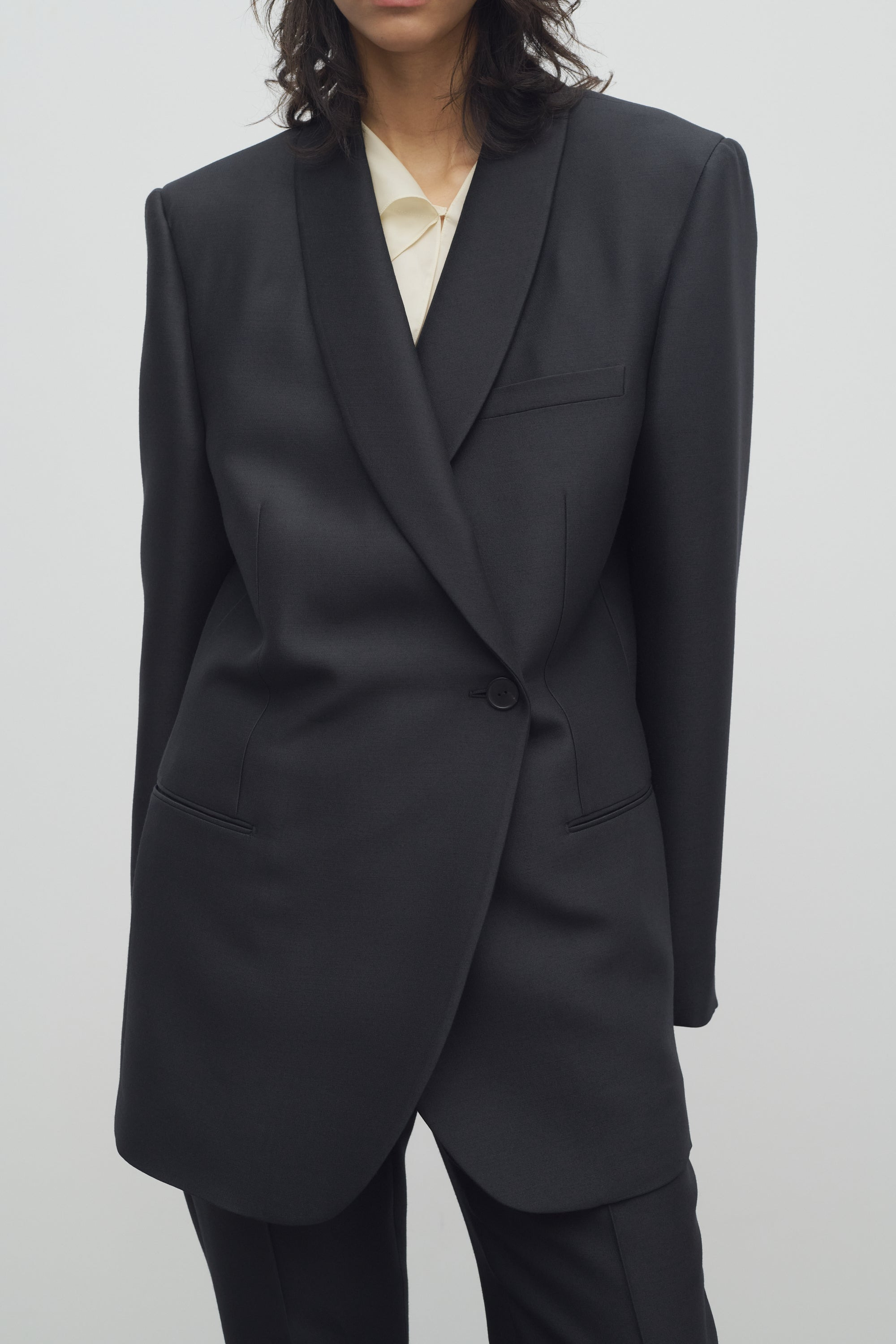 Deon Jacket in Wool and Silk - 6