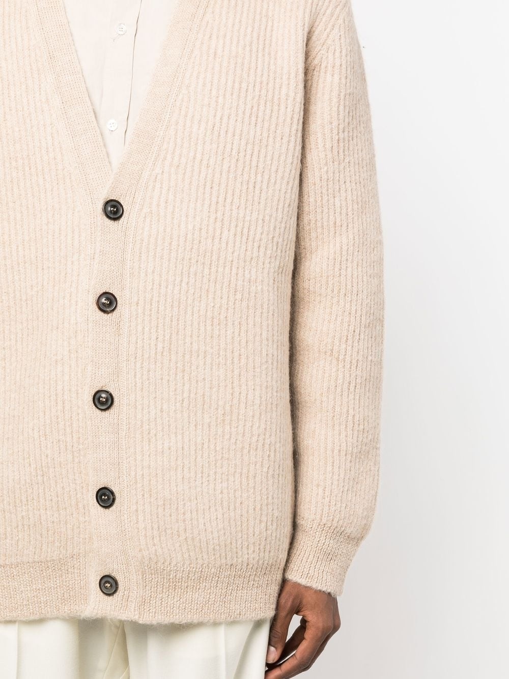 v-neck cardigan - 5