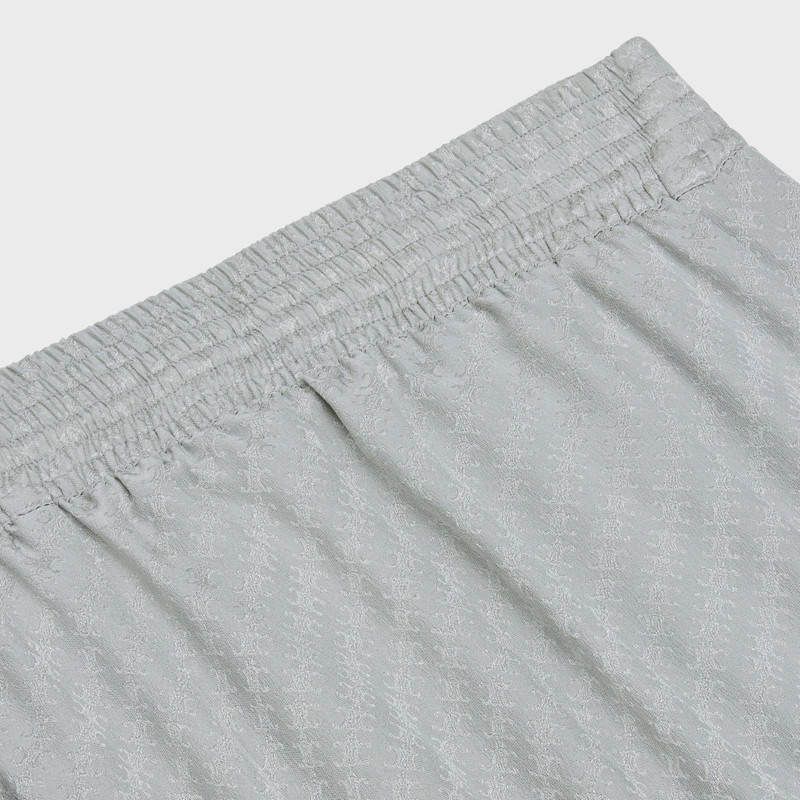 SHORTS IN SHINY MATTE SILK 3