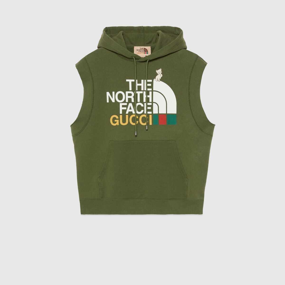 The North Face x Gucci sleeveless sweatshirt - 1