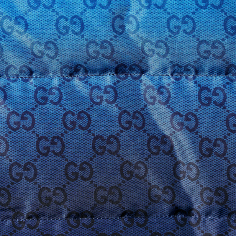 Printed technical poplin zip jacket 6