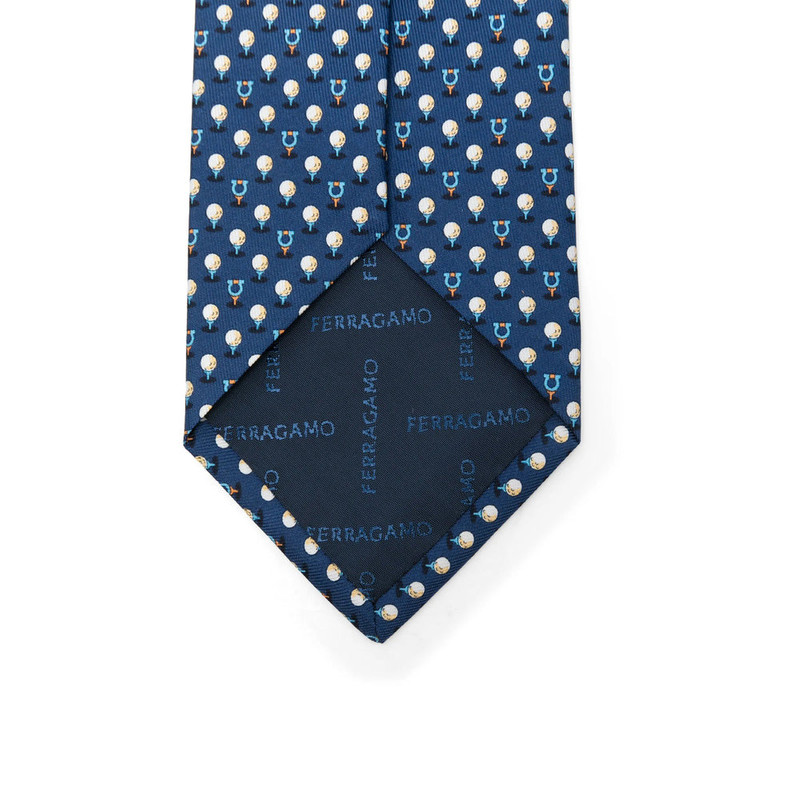 FERRAGAMO Ties Blue outlook