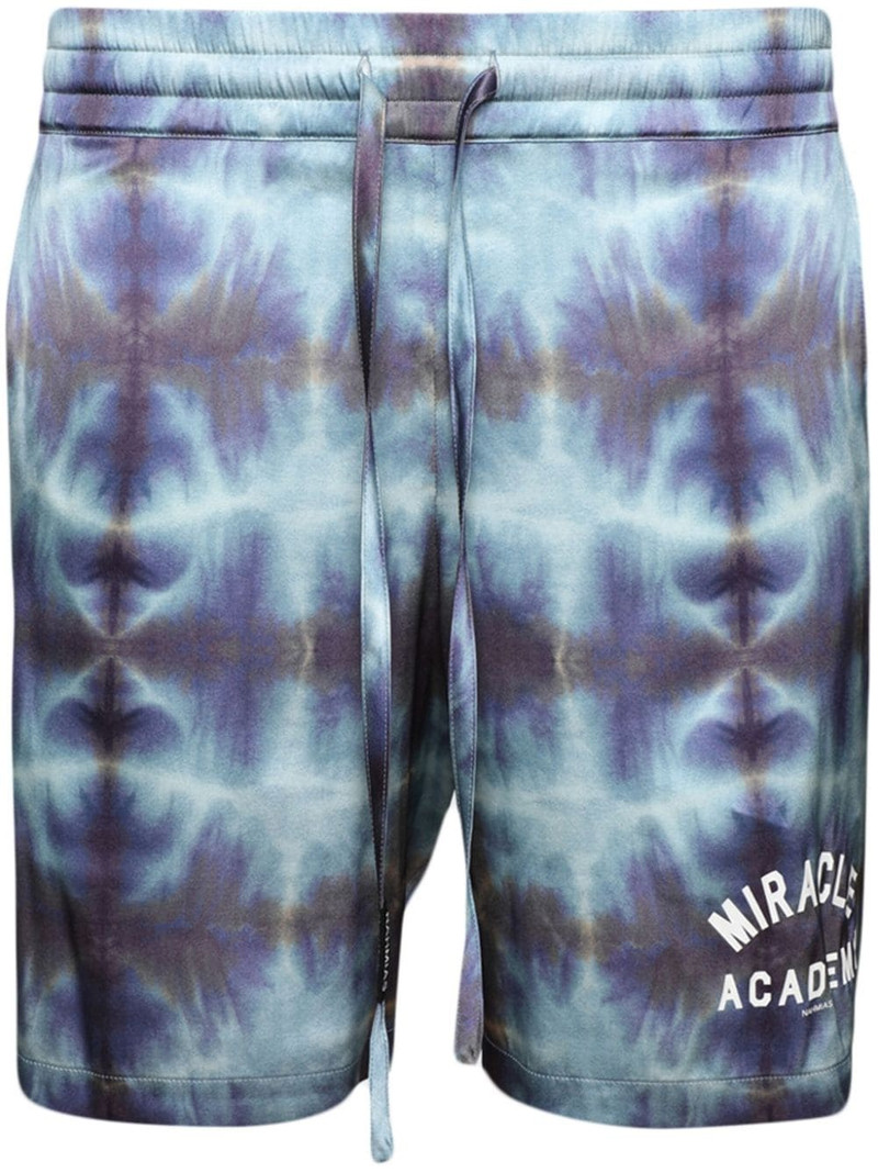 tie-dye silk shorts 1