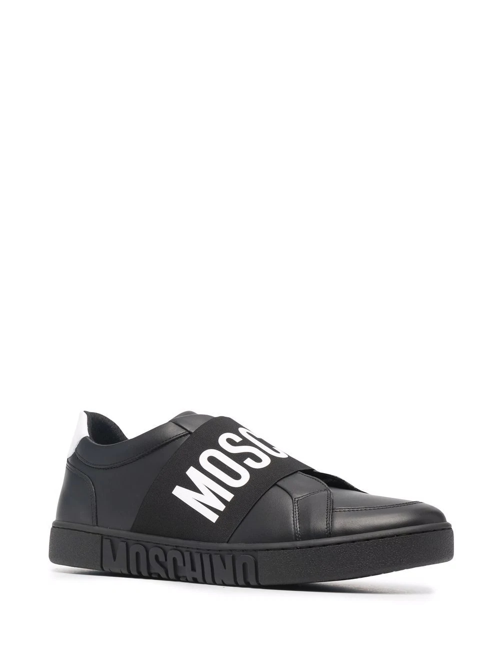 logo-print slip-on sneakers - 2