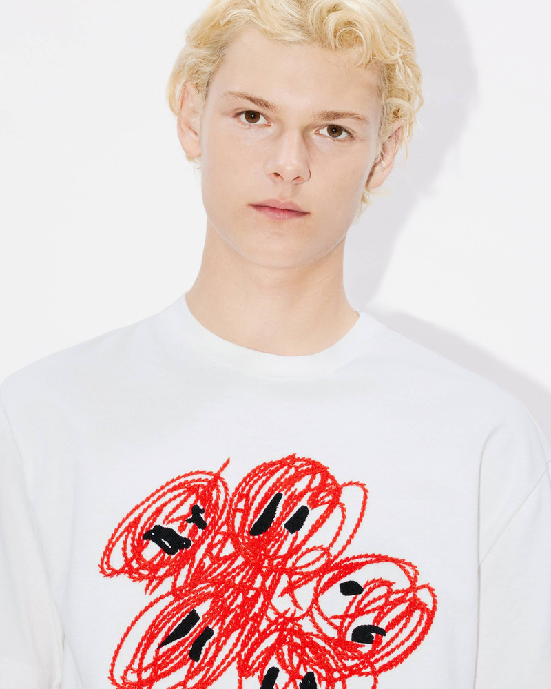 'KENZO Drawn Varsity' T-shirt 4