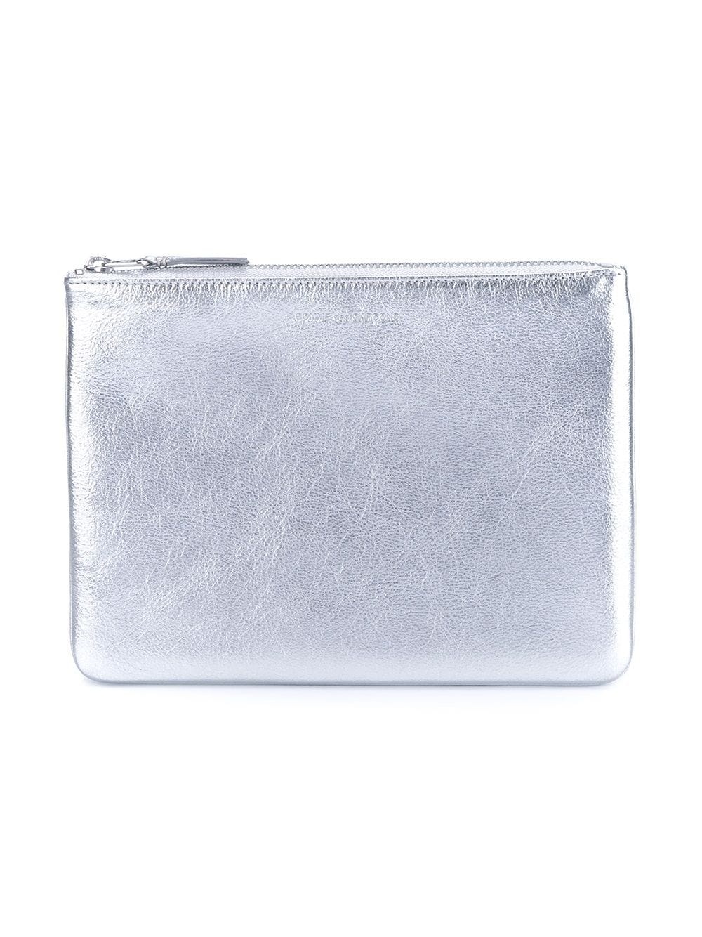 'Silver' zip purse - 1