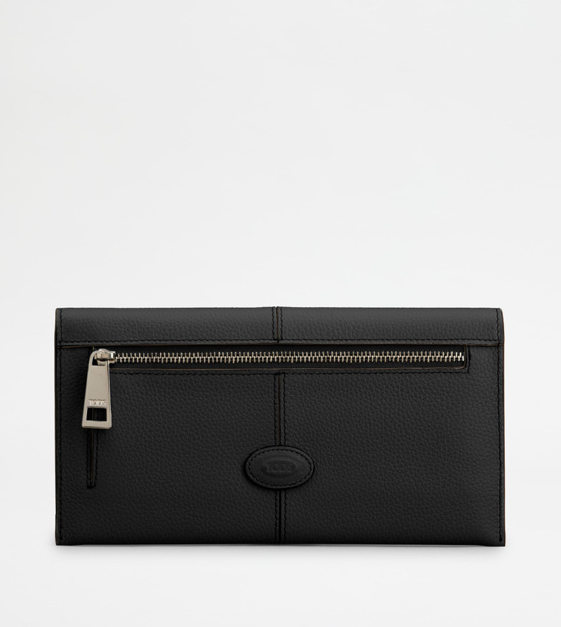 WALLET IN LEATHER - BLACK 2