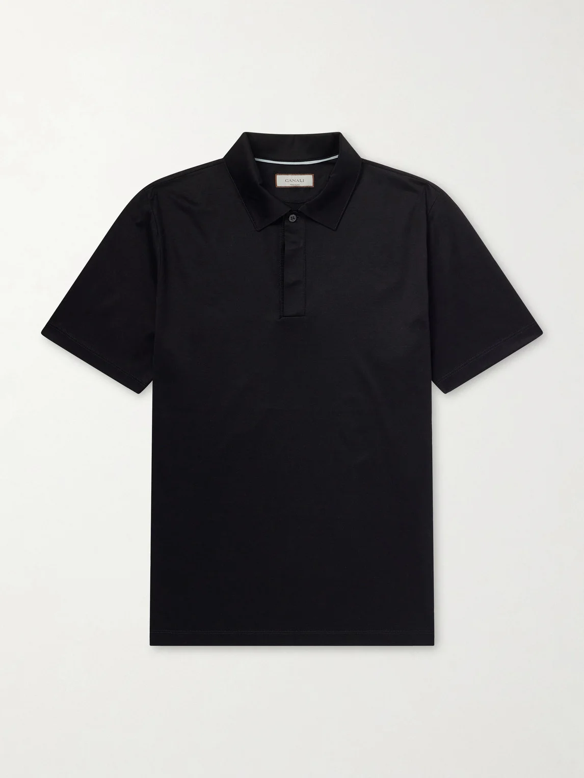 Cotton-Jersey Polo Shirt - 1