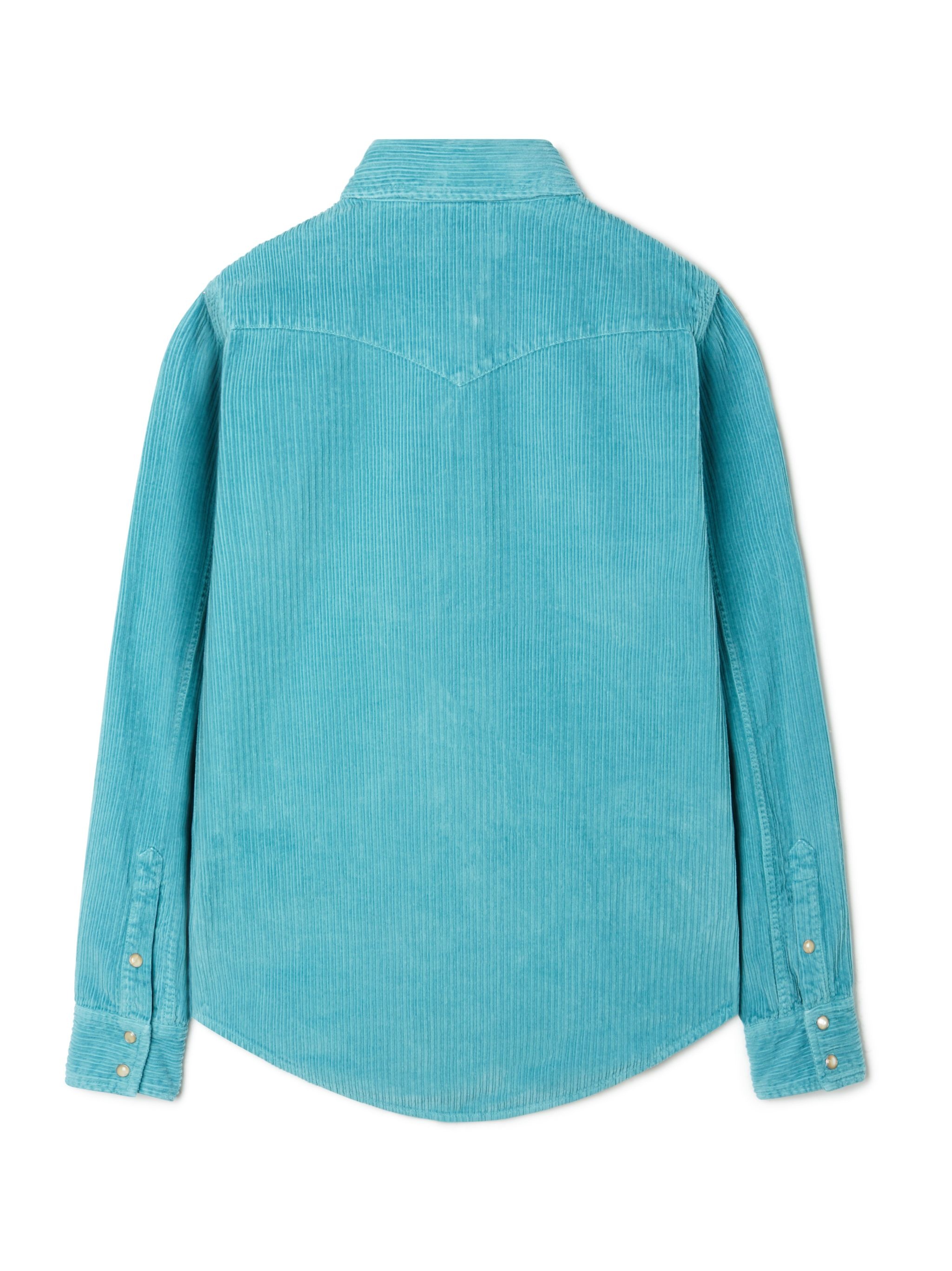 Velvet Corduroy Pockets Shirt - 3