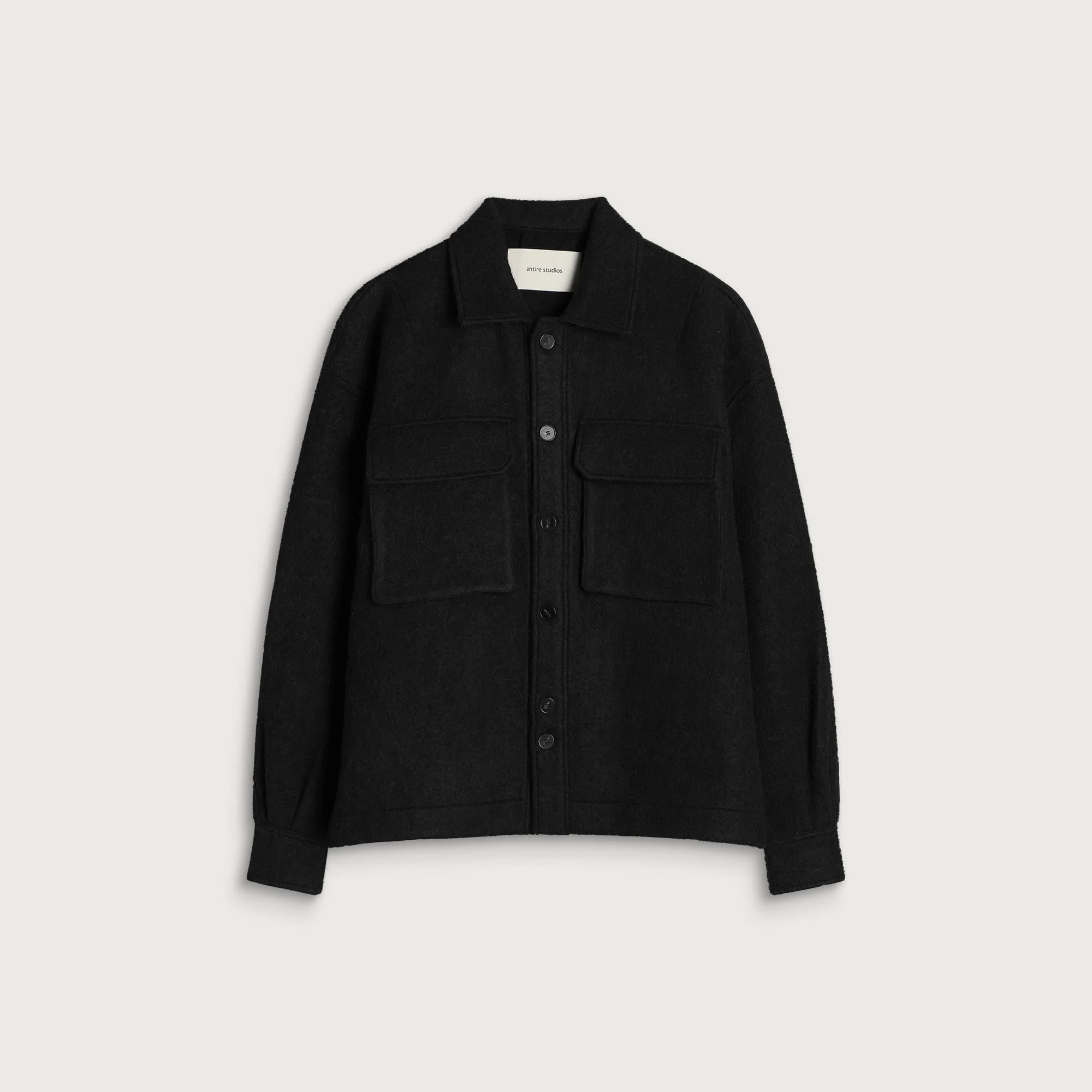 Entire Studios Fjord Wool Shirt Jacket - 1