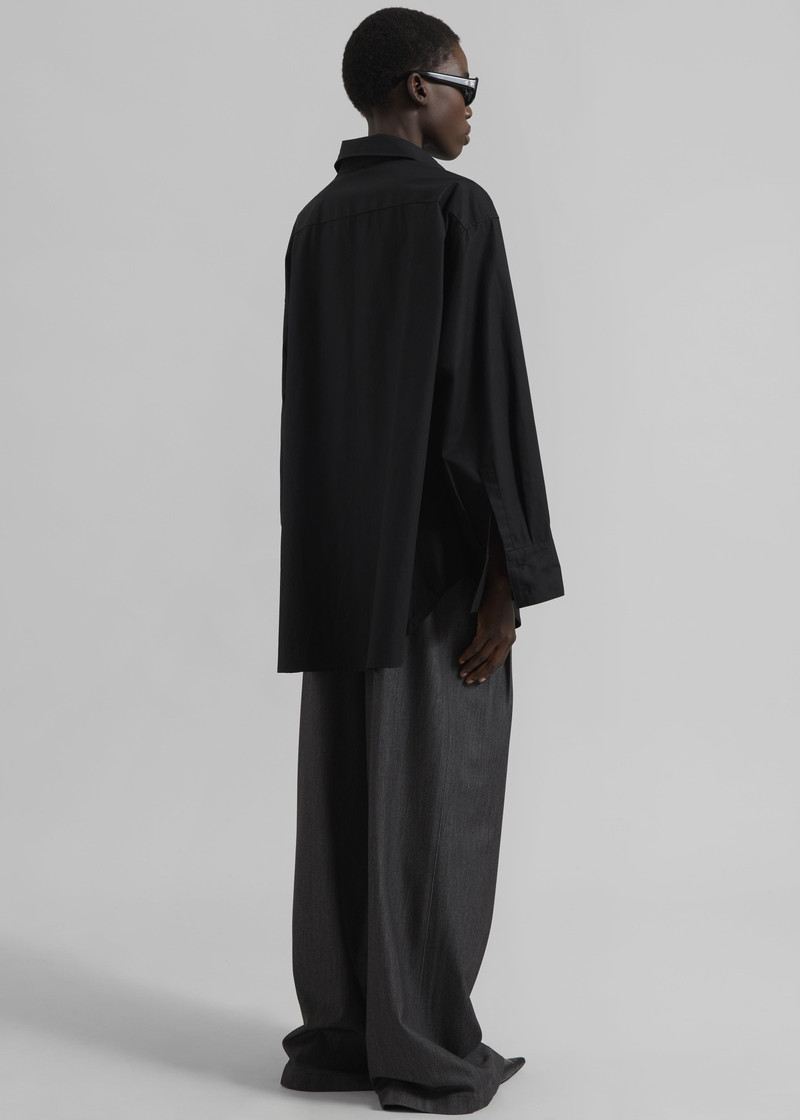 Kent Button Up Shirt - Black 6
