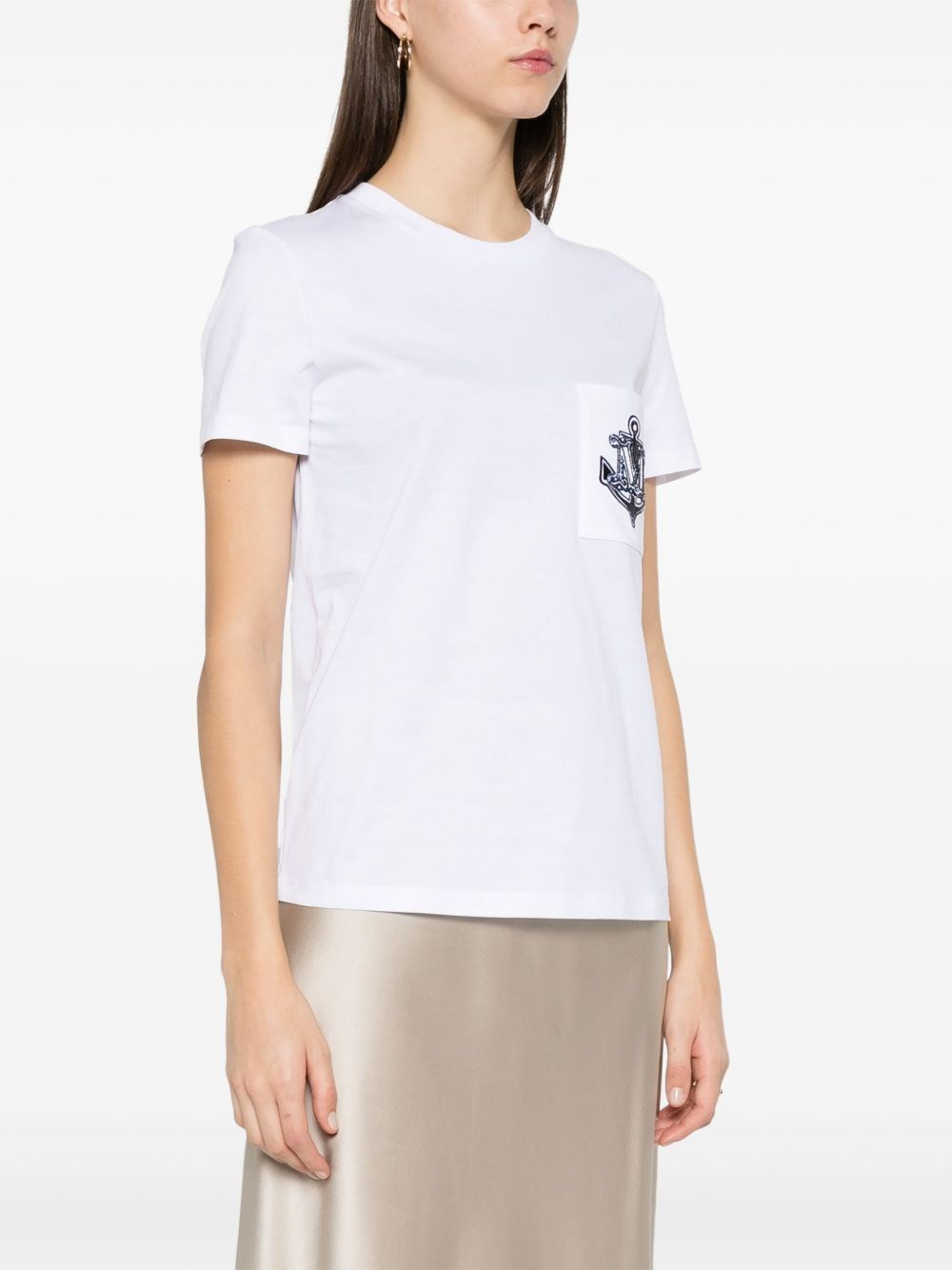 Jersey T-shirt with embroidery - 2