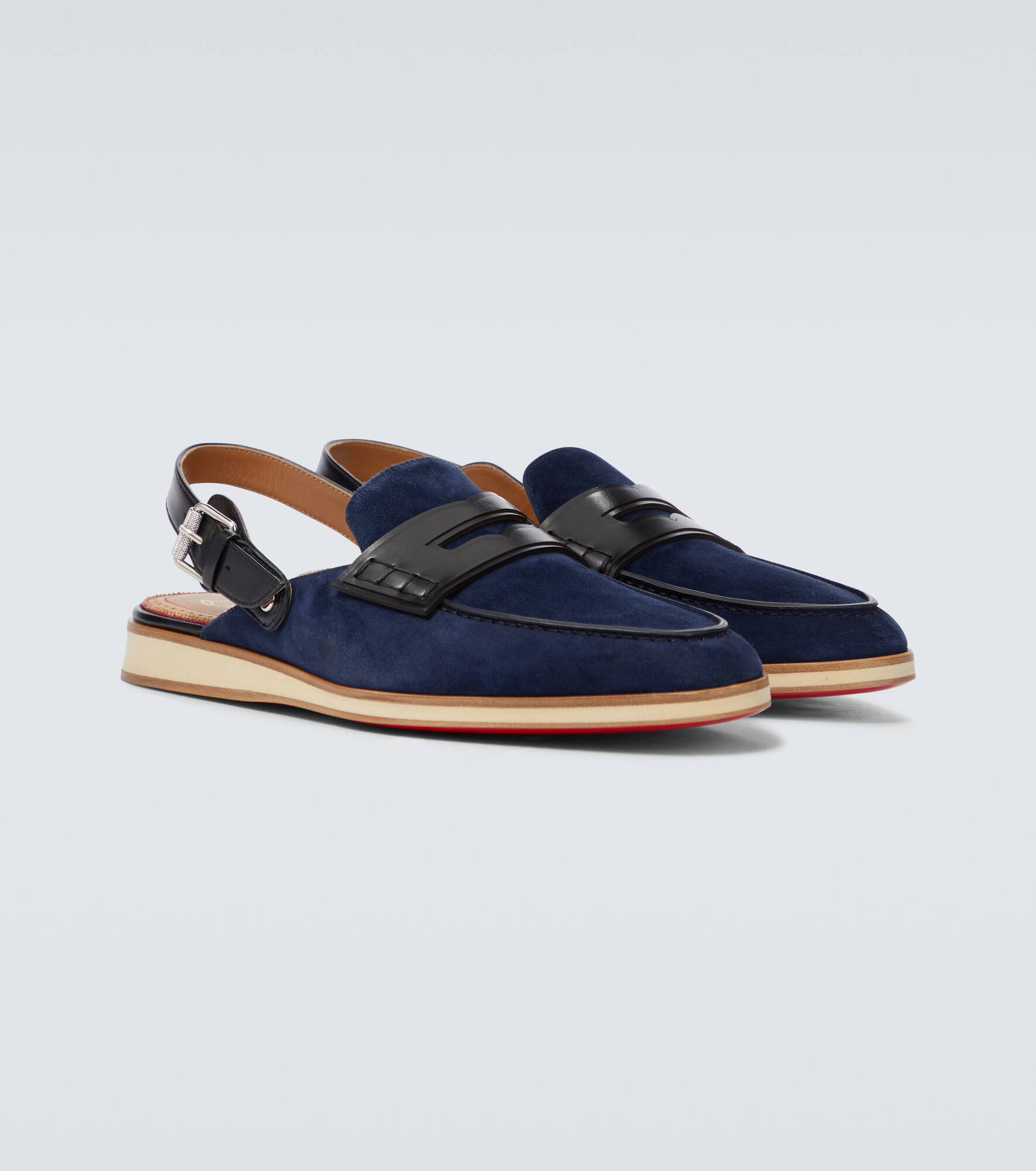 Tricoto suede mules - 5