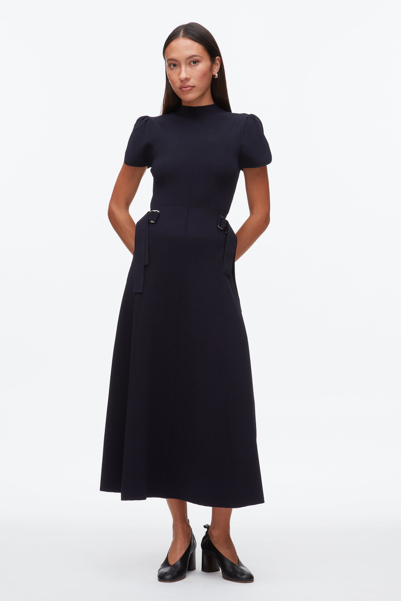 Compact Rib Tulip Dress 1