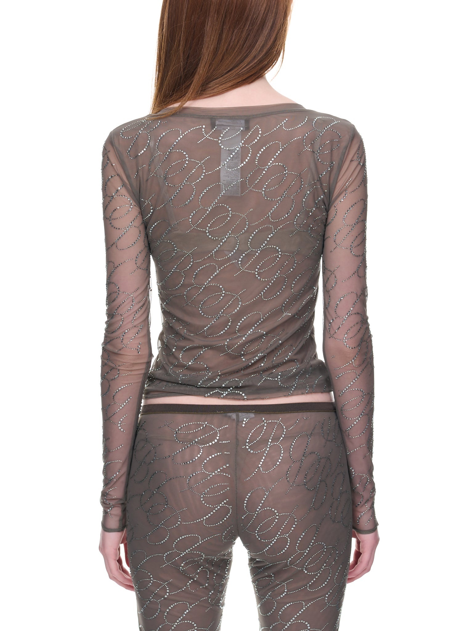 Rhinestone Logo Top - 3