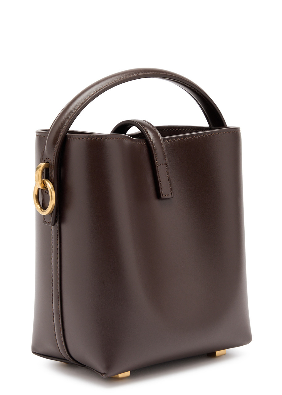 Saint Laurent Le 37 Mini Leather Bucket bag - 2
