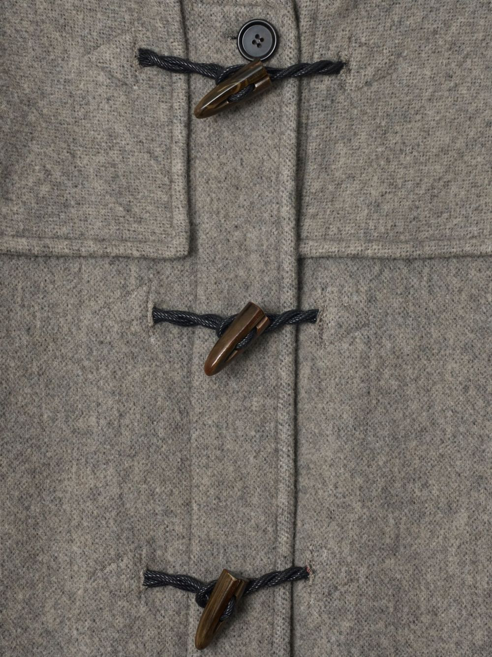 wool duffle coat - 2