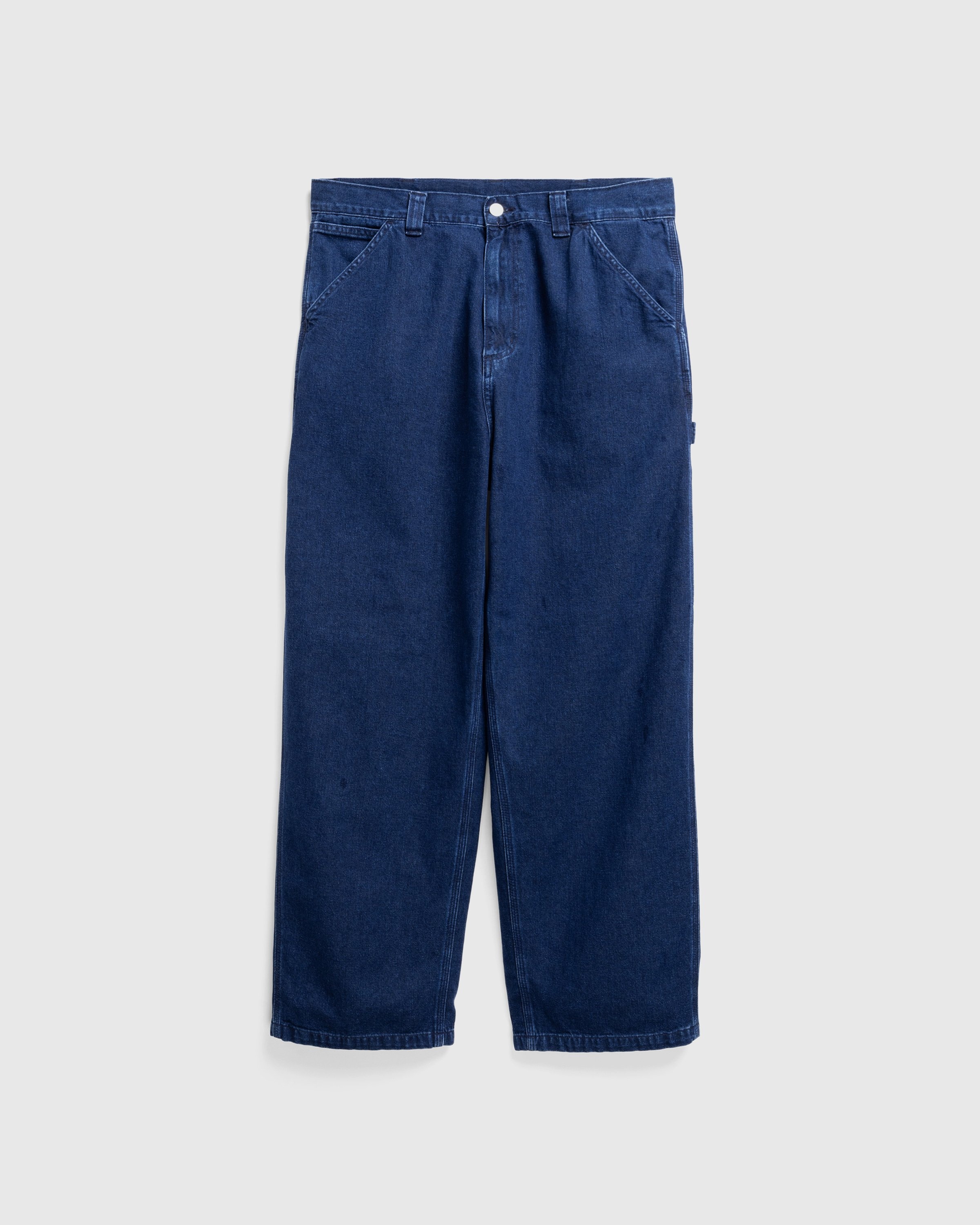 Carhartt WIP – OG Single Knee Pant Blue/Stone Washed - 1