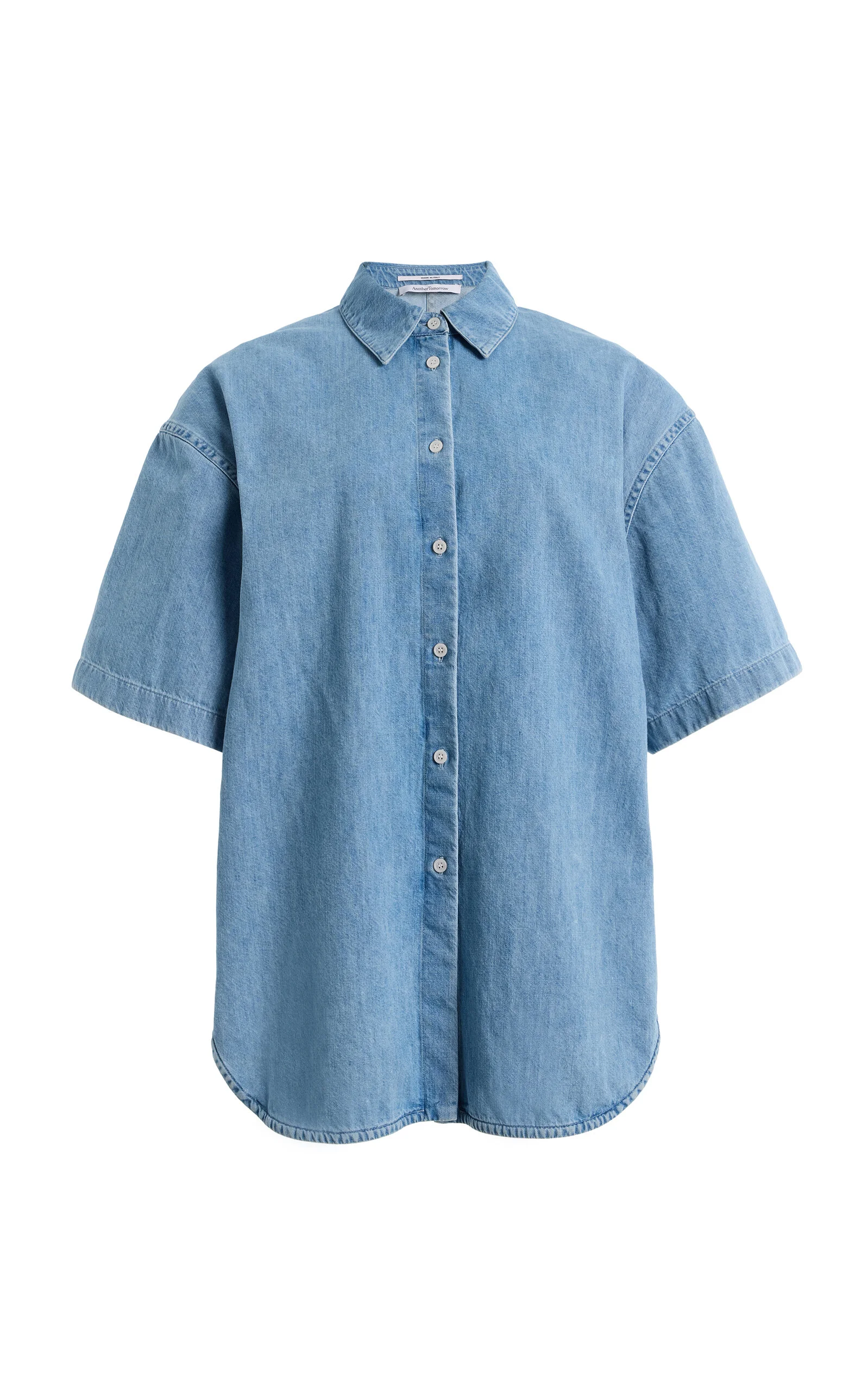Chambray Cotton Shirt - 1