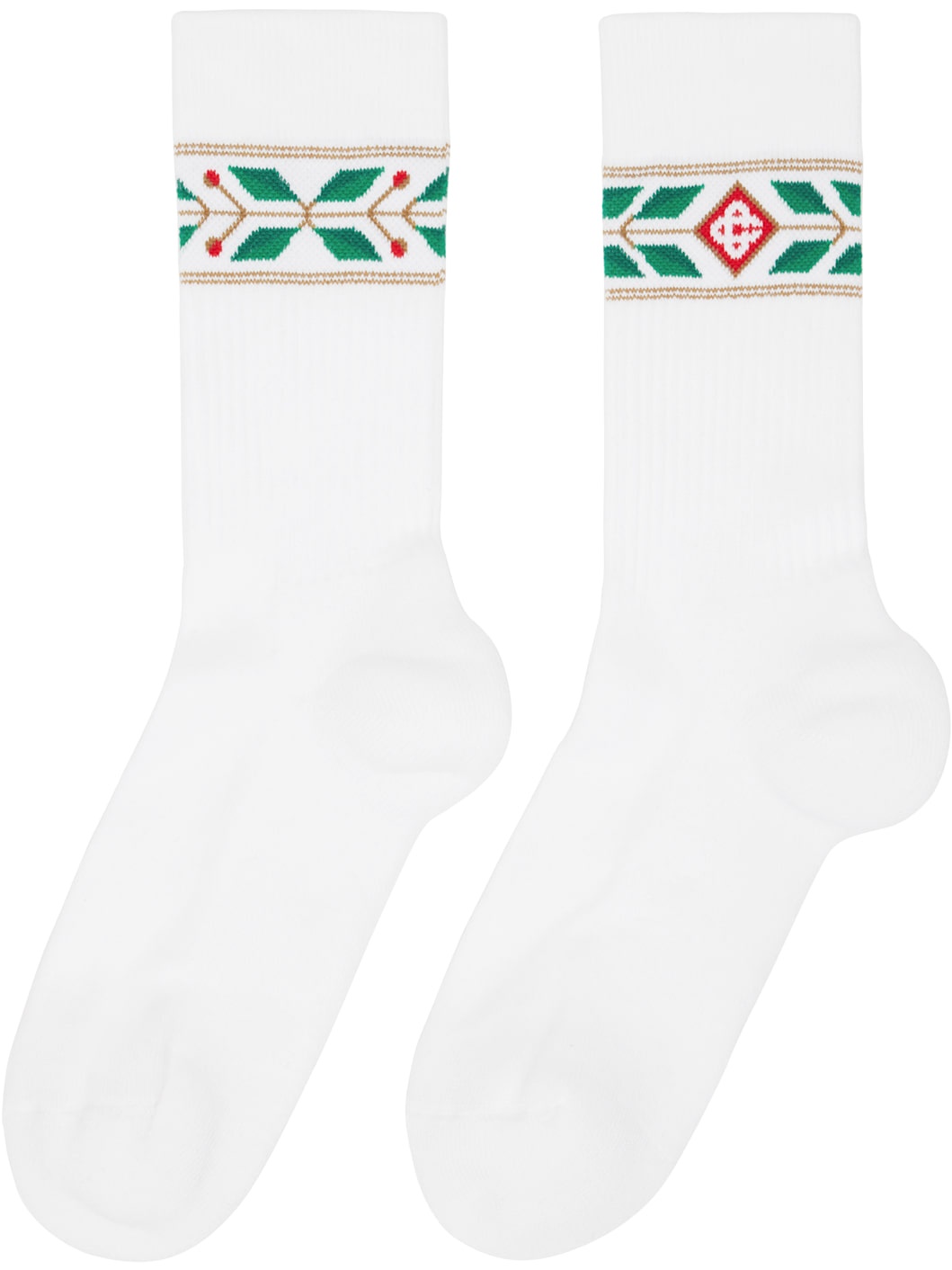 White Laurel Sport Socks - 2