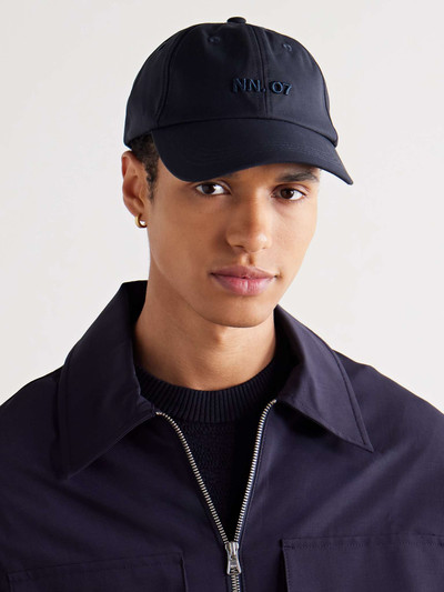 NN07 Dad 1088 Logo-Embroidered Canvas Baseball Cap outlook