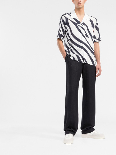 Missoni abstract-print short-sleeved shirt outlook