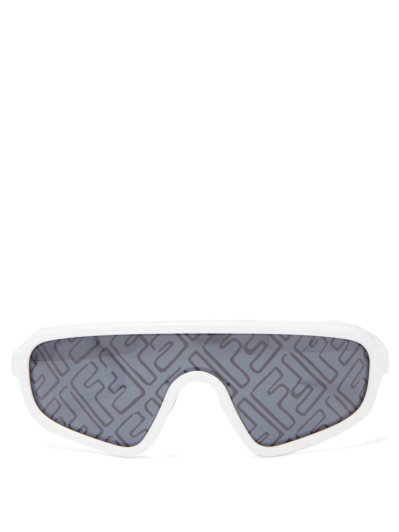 Botanical FF-print shield sunglasses - 1