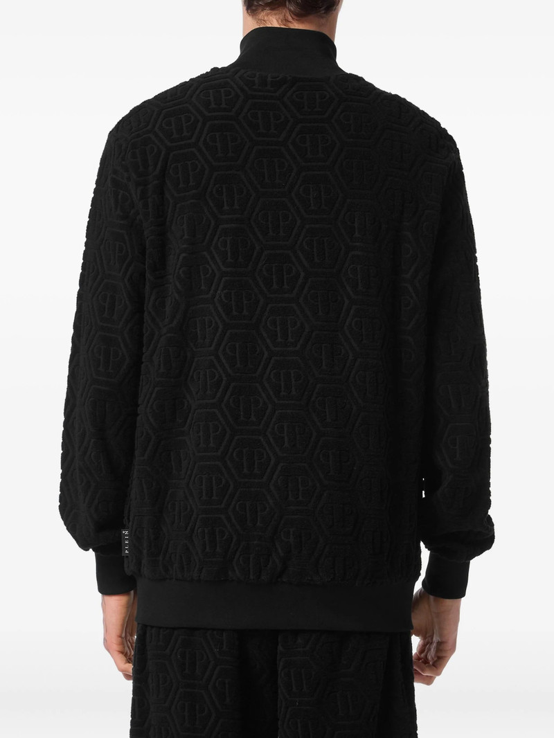 Philipp Plein Embossed Zip-up Jacket 3