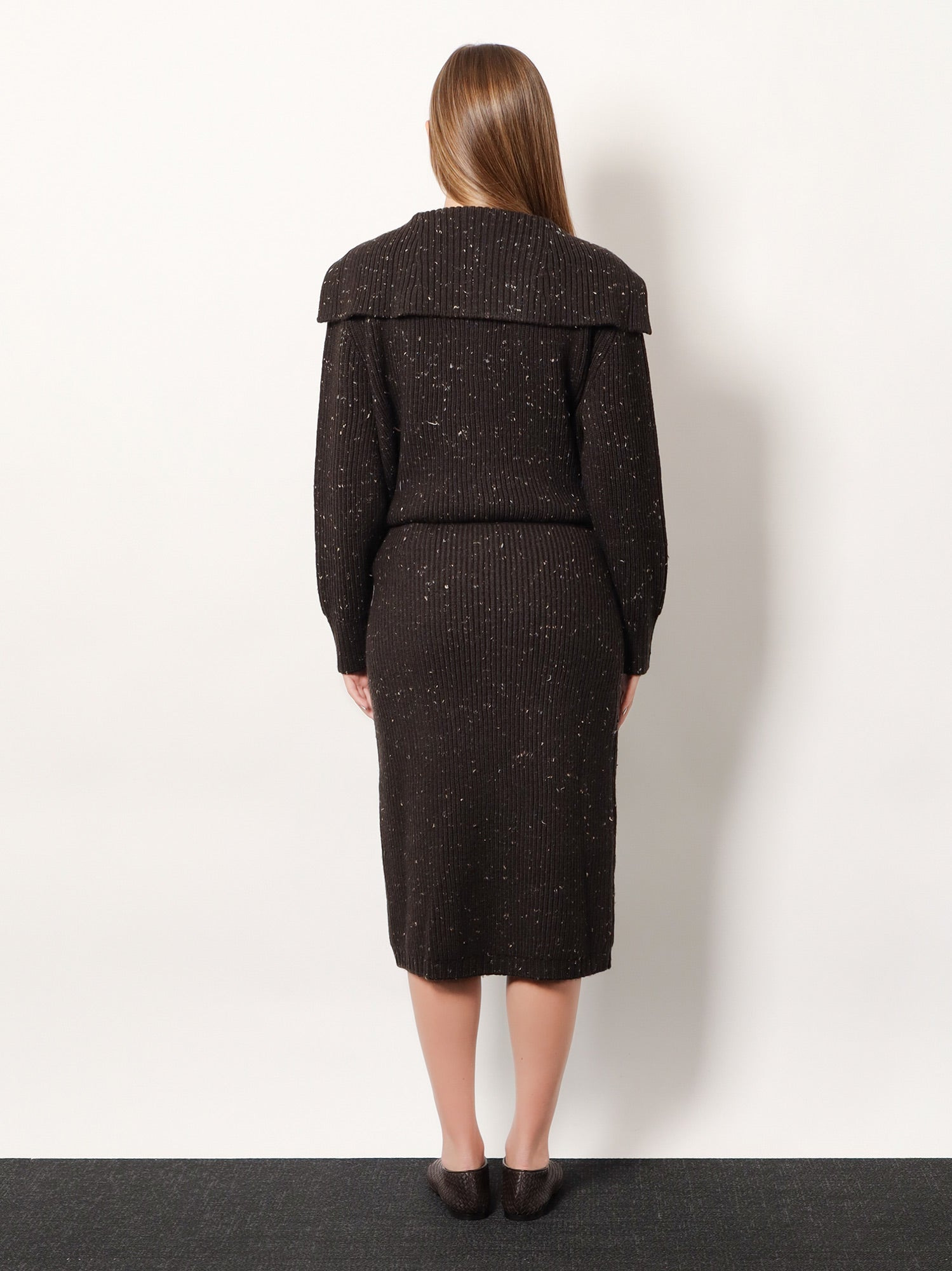Midi Wool Skirt - 3