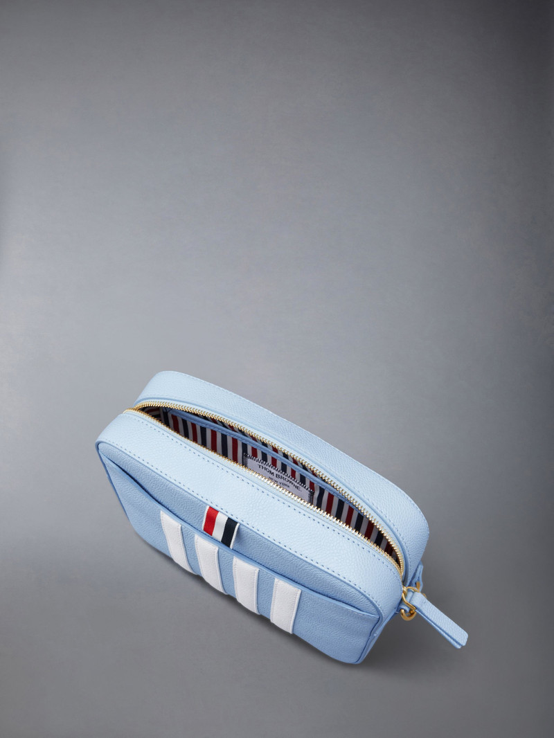 4-Bar pebbled-leather camera bag 5