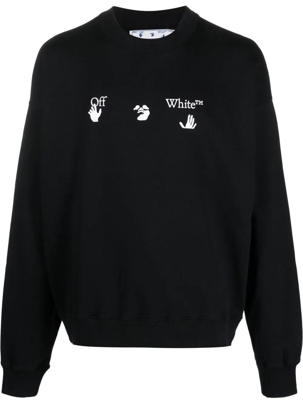 Swimming Man-logo cotton sweatshirt - 1