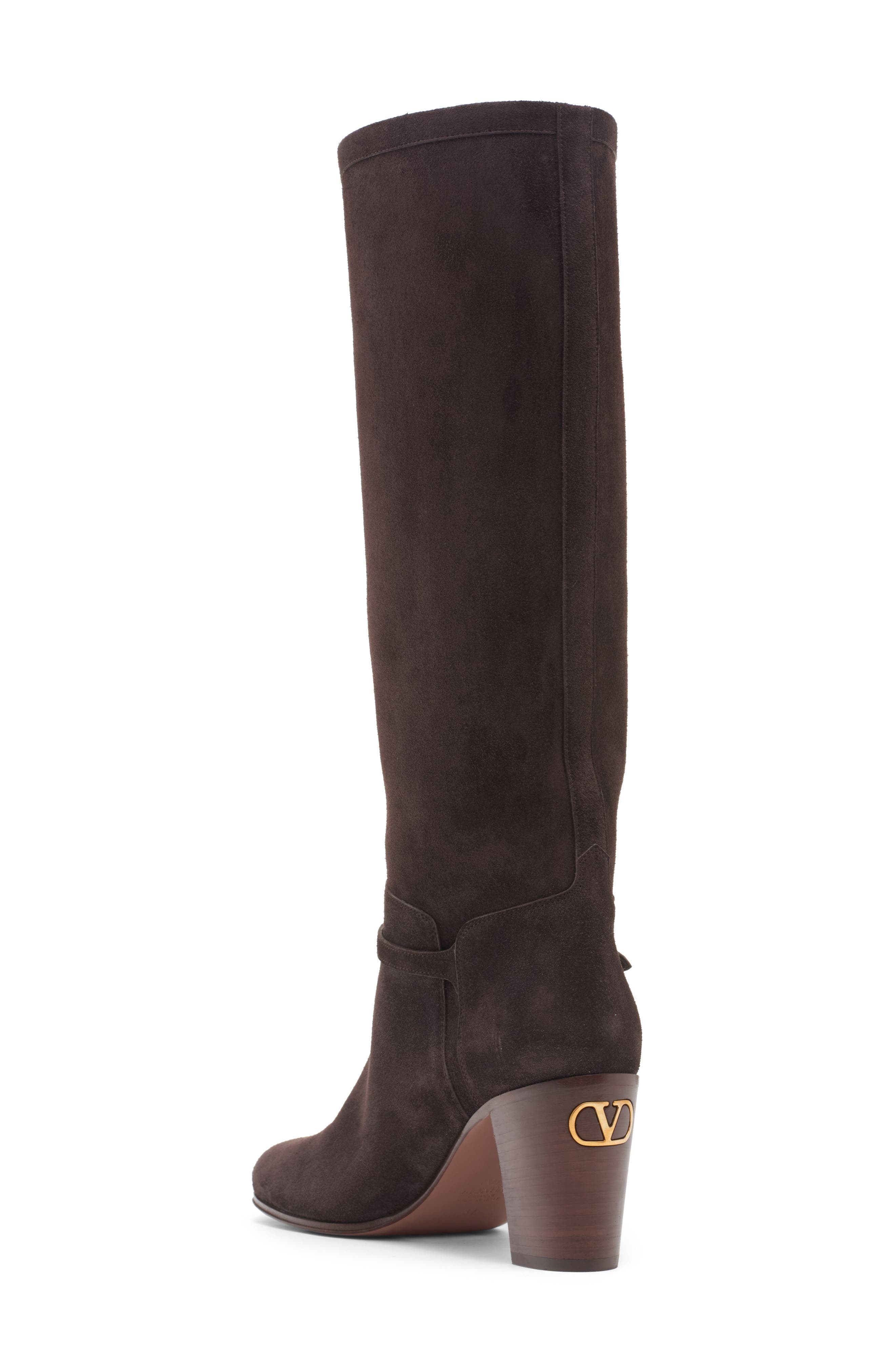 Valentino Garavani Pattie Tall Boot in Brown at Nordstrom - 2