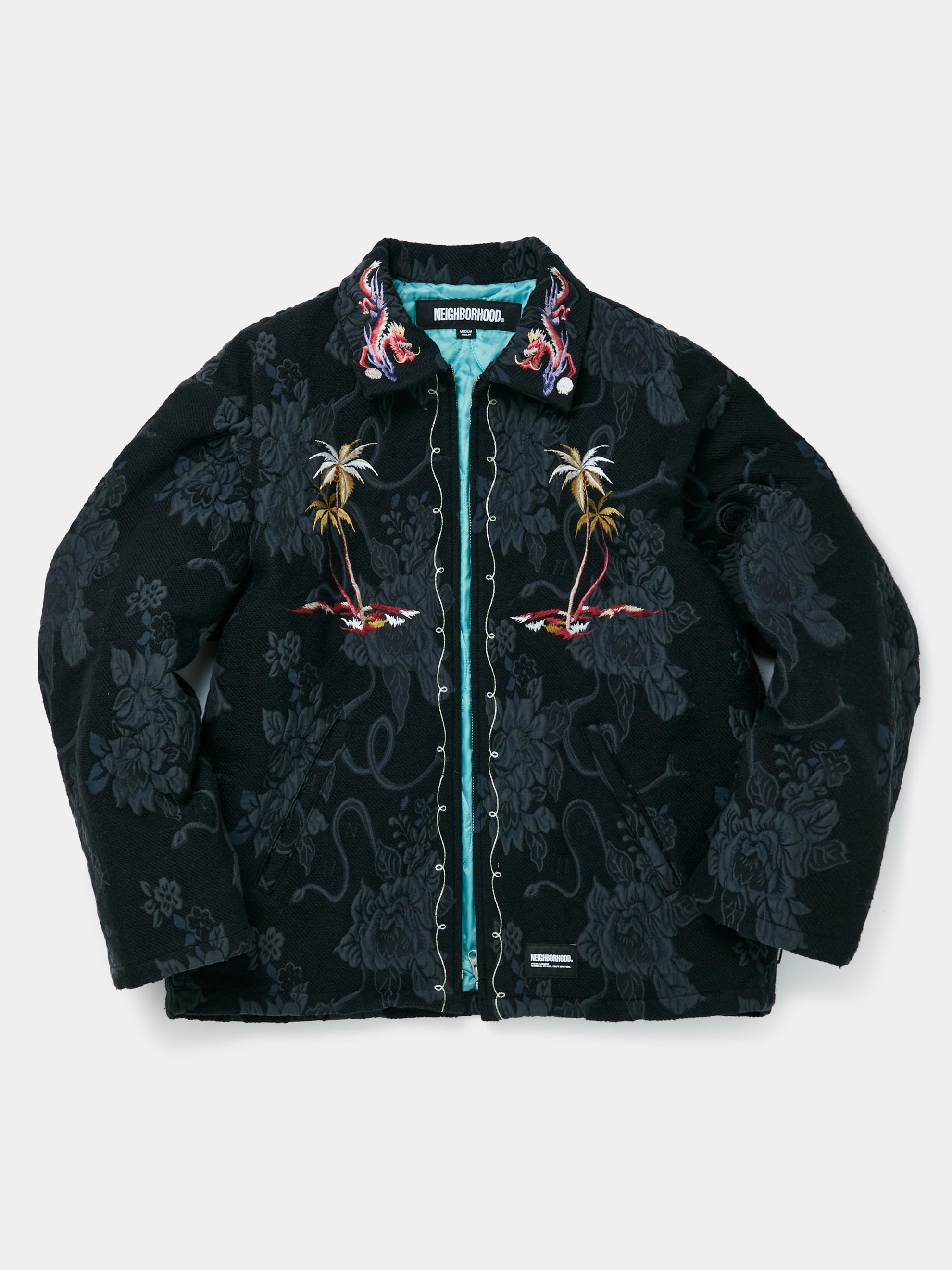 NEIGHBORHOOD JQ SOUVENIR JACKET (BLACK) | unionlosangeles | REVERSIBLE