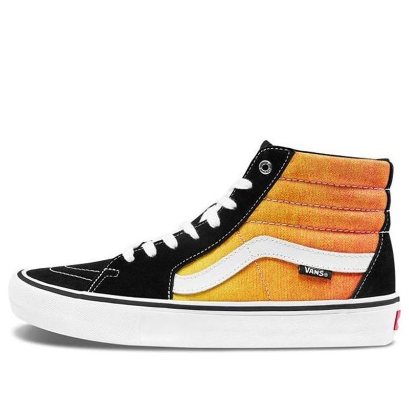 Vans SK8-HI Pro 'Fade - Black Orange' VN0A45JDSWE - 1