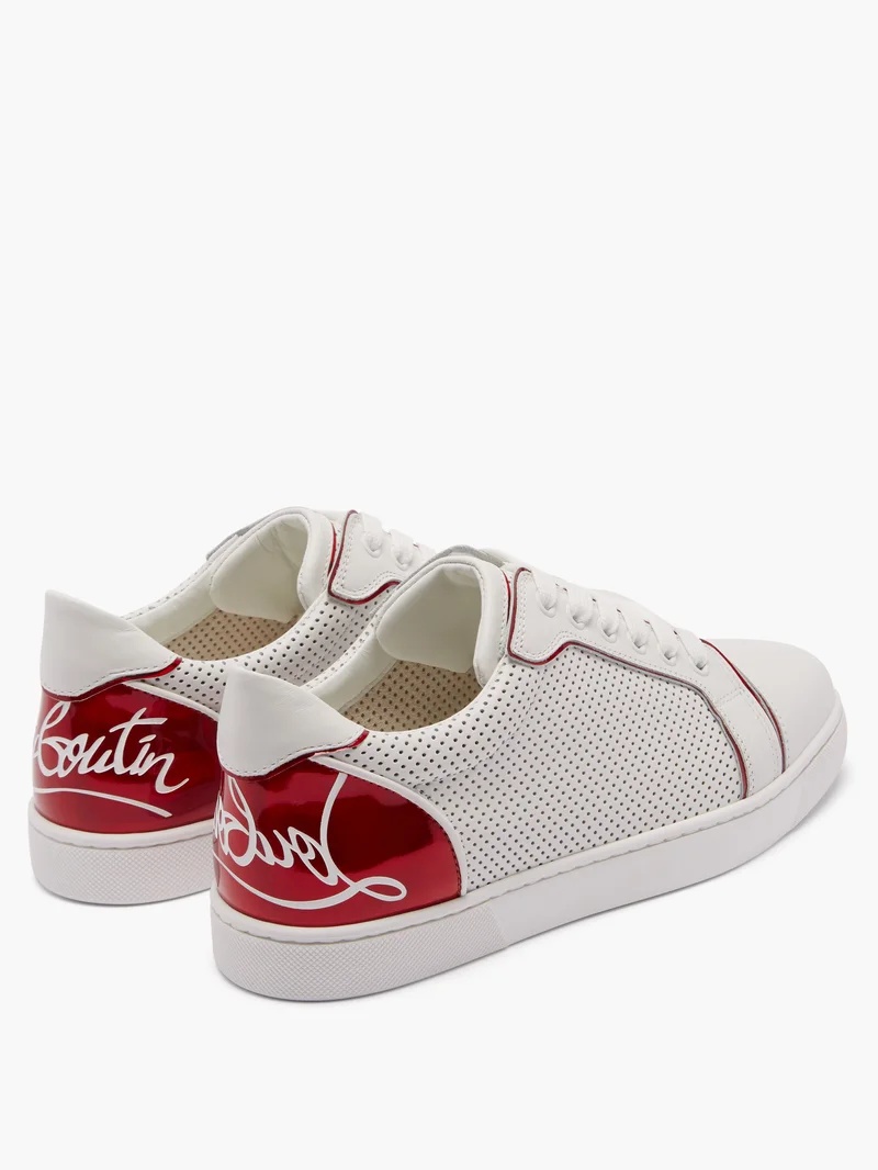 Christian Louboutin FUN VIEIRA Leather Signature Low Top Sneakers