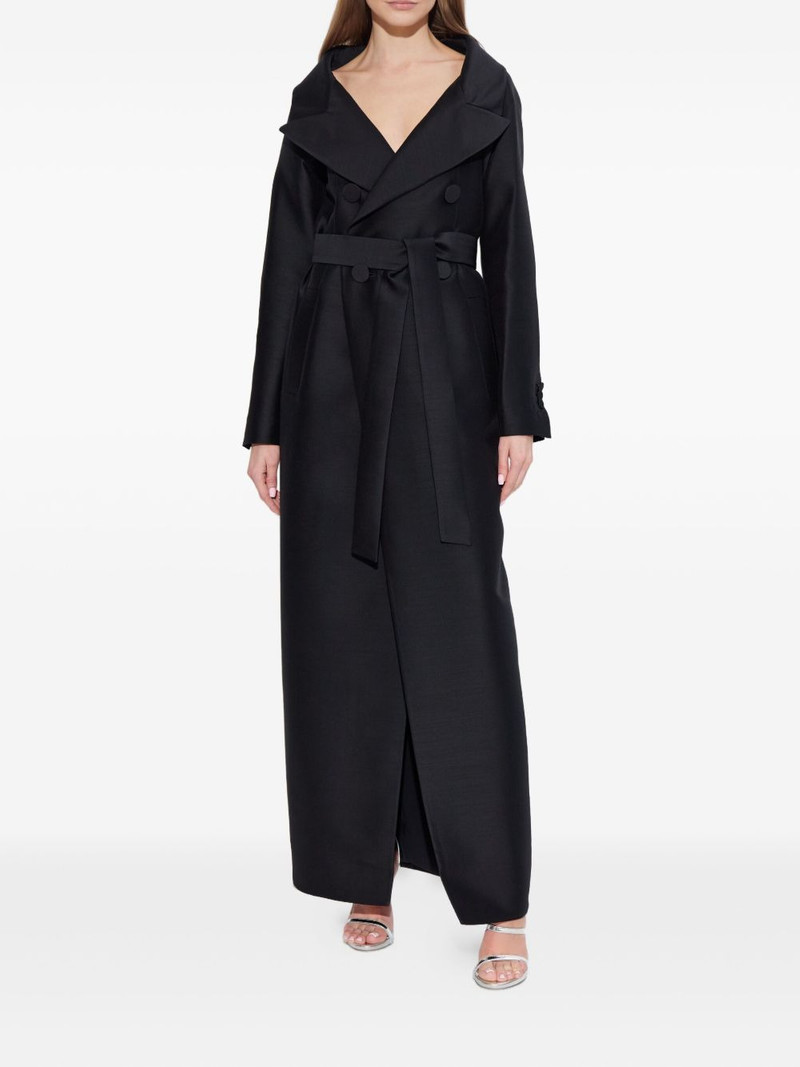 DSQUARED2 virgin wool double-breasted coat outlook