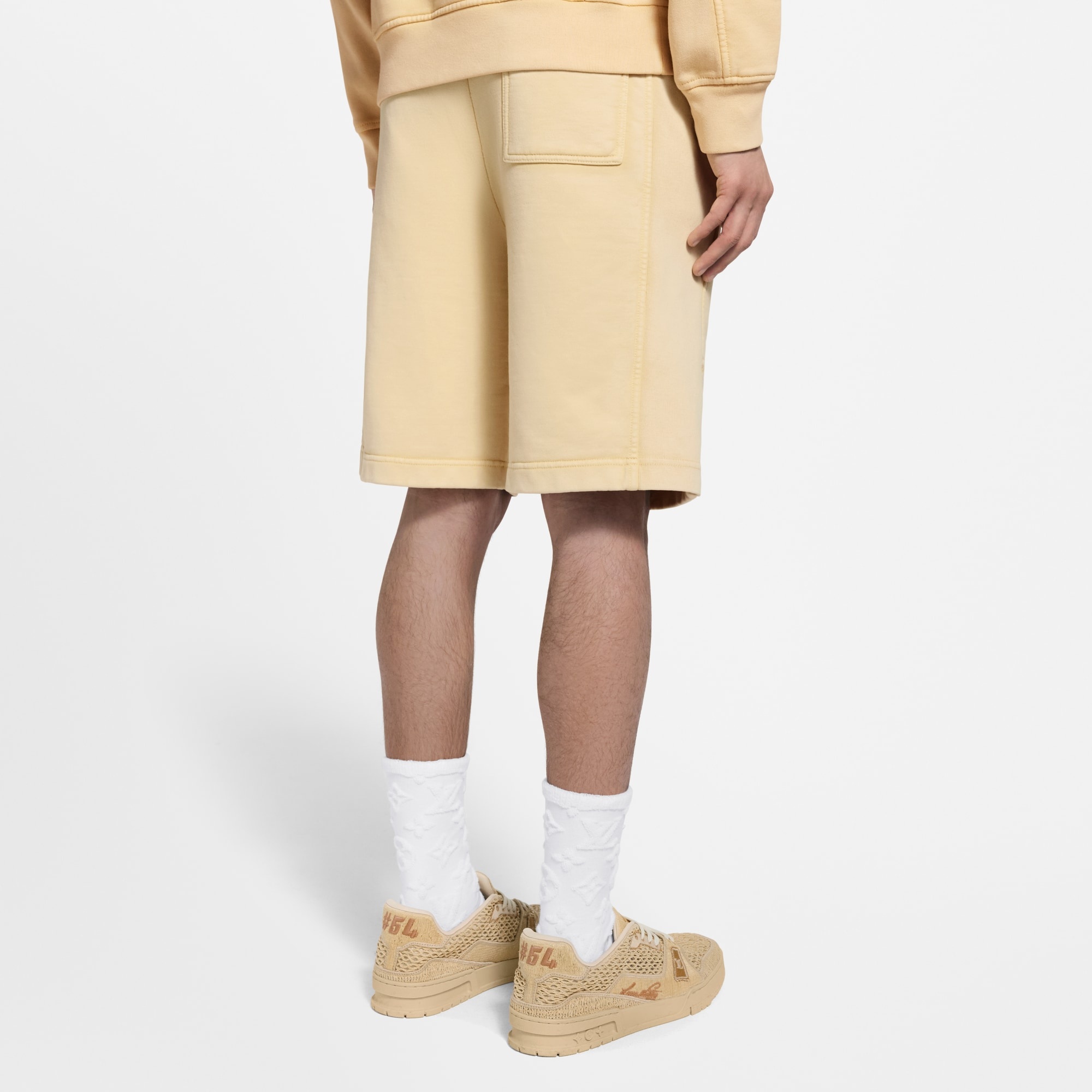 Washed Ribbed Shorts - 5