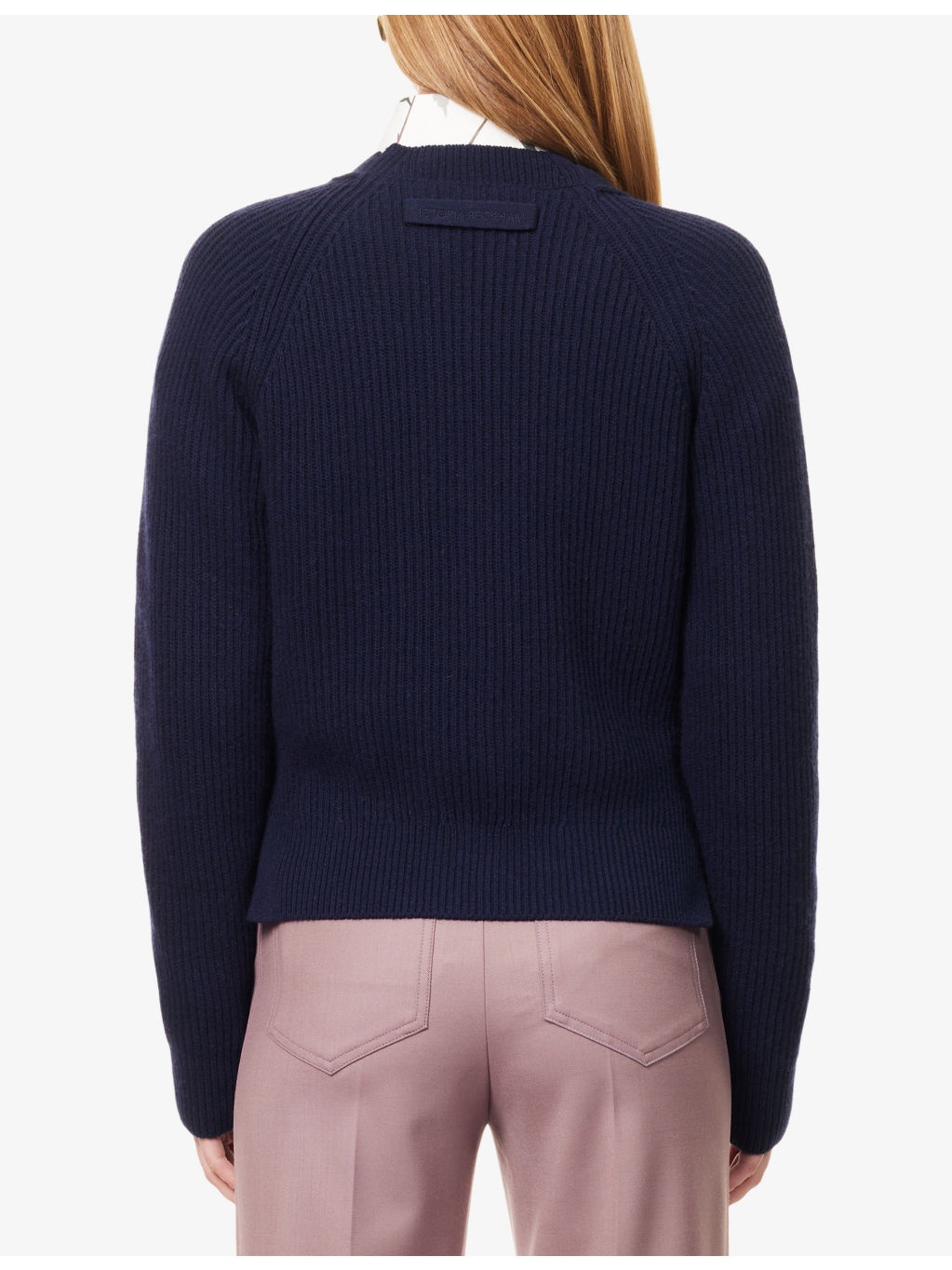 V-Neck Knitted Wool And Cashmere Cardigan - 4