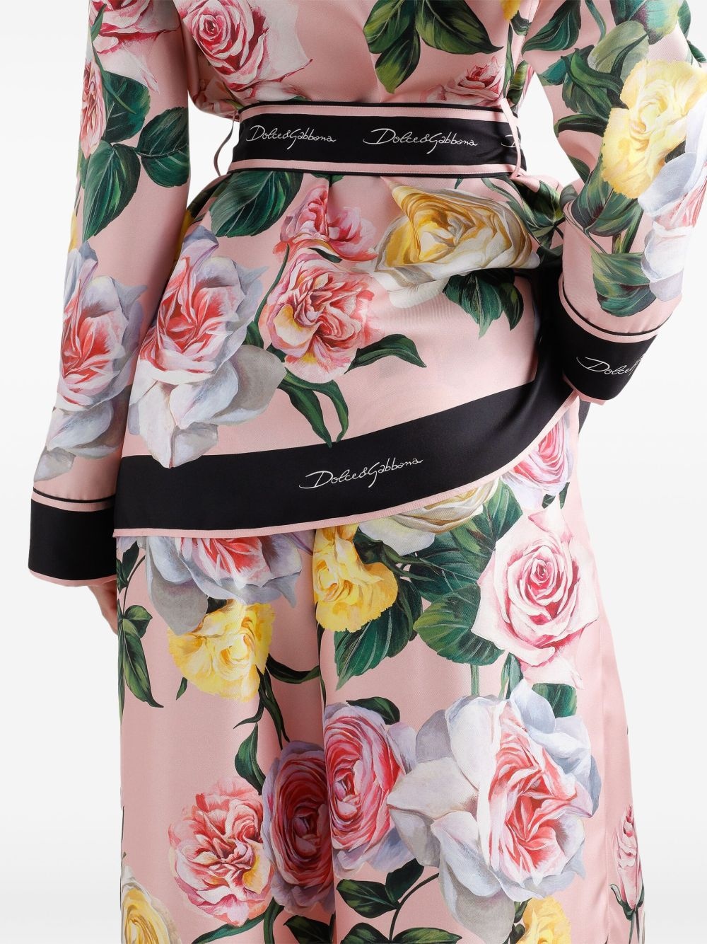 floral-print trousers - 5