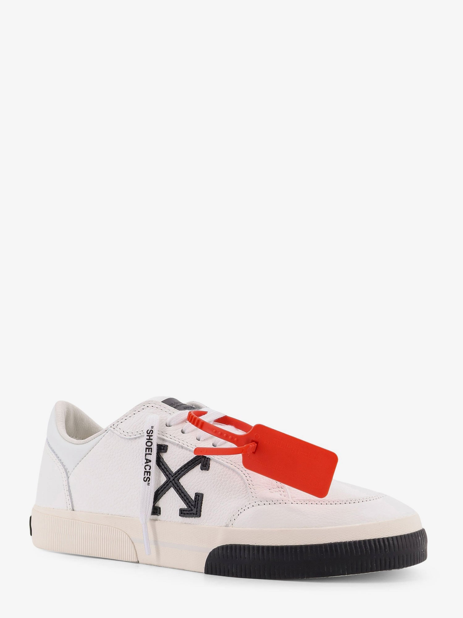 Off White Vulc Low Low-Top Leather Sneakers - 2