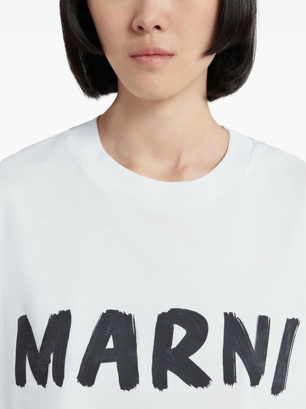 logo-print crew-neck T-shirt - 5