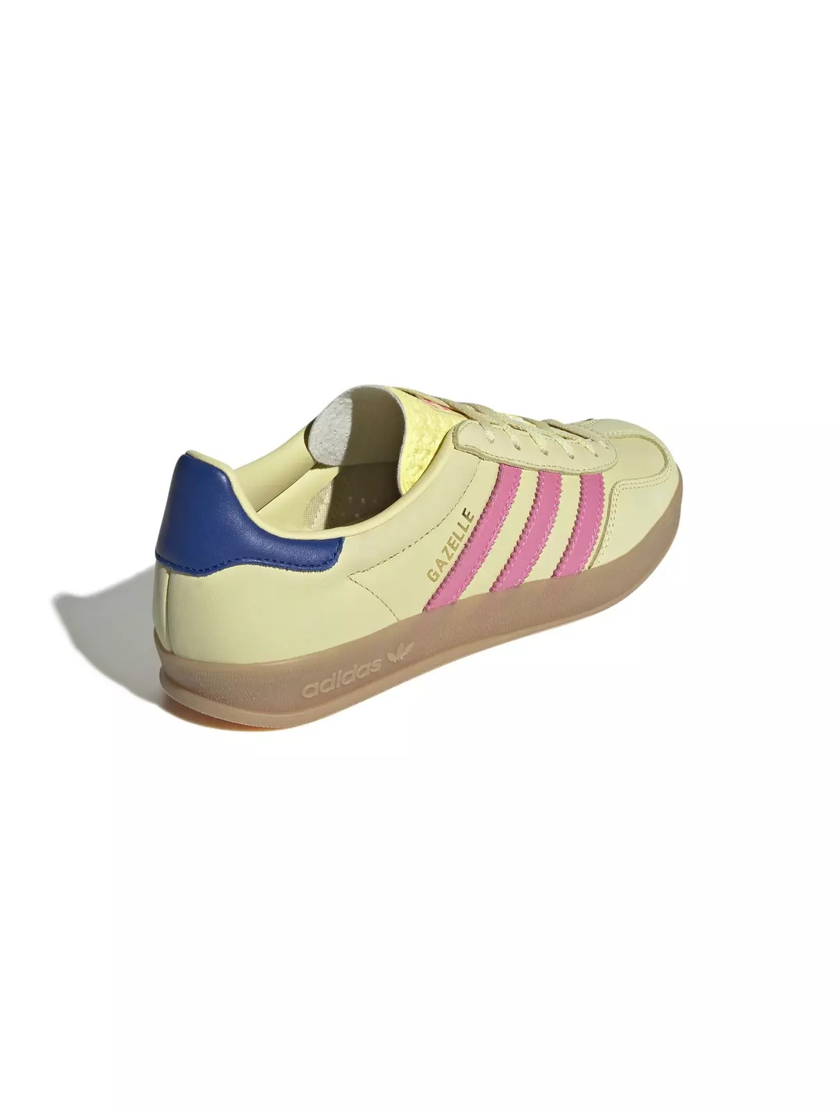 Originals Gazelle "Powder Yellow/Lucid Pink/Team Royal Blue" Women's Shoe - 4