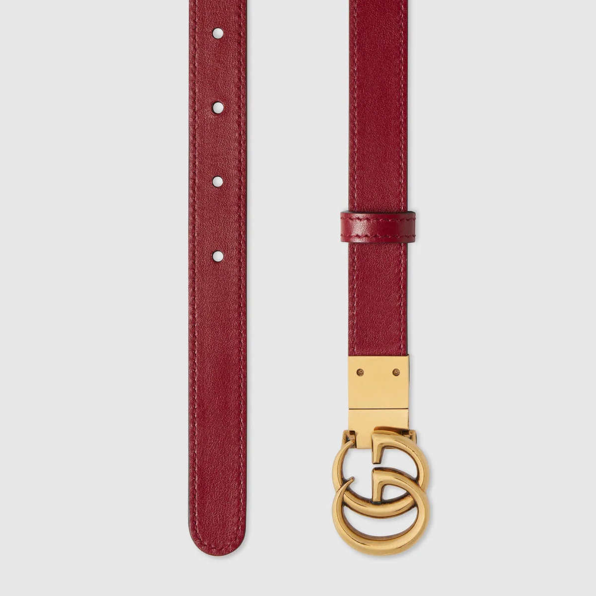 GG Marmont reversible thin belt - 4